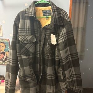 Oscar Sports Men's Black and Gray Ski Jacket